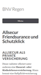 Mobile Screenshot of bnv-regen.de
