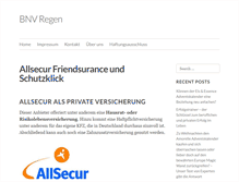 Tablet Screenshot of bnv-regen.de